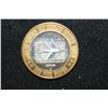 Image 1 : McCarran Slots Limited Edition Two-Tone $10 Gaming Token, .999 Fine