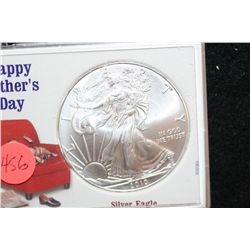 2010 Silver Eagle $1, "Happy Father's Day"