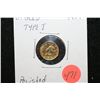 Image 1 : 1851 Liberty $1 Gold Coin, Type I, Polished