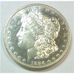 1884 MORGAN DOLLAR MS-64 DMPL