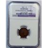Image 1 : 1869 INDIAN ONE CENT NGC AU SAYS ENVIRONMENTAL DAMAGE, BUT DOESN'T LOOK LIKE IT