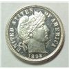 Image 1 : 1892 BARBER DIME FIRST YEAR OF ISSUE CH PROOF 63