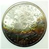 Image 2 : 1885-CC MORGAN DOLLAR PCI MS-64 RAINBOW TONE