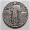 Image 1 : 1927S Standing Liberty quarter  VG/F