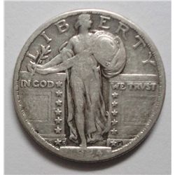 1924S Standing Liberty quarter  Fine