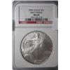 Image 1 : 2006 silver Eagle  NGC First Strikes  NGC69