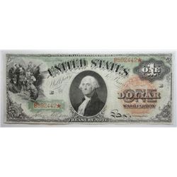 1869  $1 US legal tender note  Solid XF/AU