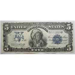 1899 $5 silver certificate VF/XF