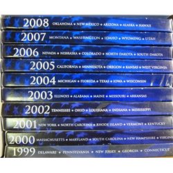1999-2008 QUARTER Pf. SETS (50 STATES) + 2009  TERRITORIES