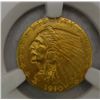 Image 2 : 1910 $2.50 GOLD INDIAN NGC UNC SAYS CLEANED BUT ITS MS63 IN OUR OPINION
