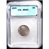 Image 1 : 1909 LIBERTY "V" NICKEL, ICG MS65 GEM!
