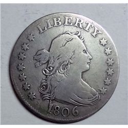 1806 BUST QUARTER FINE