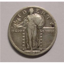 1921 STANDING LIBERTY QUARTER XF