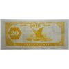 Image 2 : 1882  $20 Gold certificate  VF/ XF