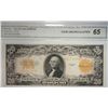 Image 1 : 1922  $20 Gold certificate  CGA65
