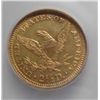 Image 3 : 1871 $2 1/2 GOLD  SEGS 50 cleaned