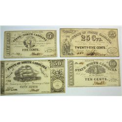 State of North Carolina Bearer notes due 1866