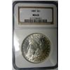 Image 1 : 1889 MORGAN DOLLAR NGC MS63