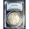 Image 1 : 1884 MORGAN SILVER DOLLAR, PCGS MS64