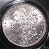Image 2 : 1887 MORGAN SILVER DOLLAR, PCGS MS64+