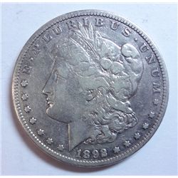 1892-S MORGAN DOLLAR VF
