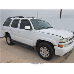 2003 - CHEVROLET TAHOE