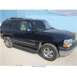 2002 - CHEVROLET TAHOE