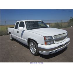 2004 - CHEVROLET SILVERADO 1500