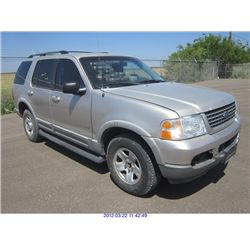 2002 - FORD EXPLORER