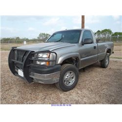 2003 - CHEVROLET SILVERADO 2500