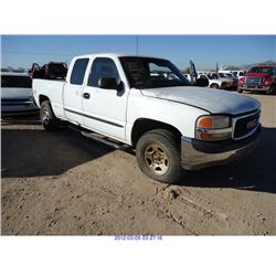 2001 - GMC SIERRA