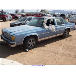 1985 - FORD CROWN VICTORIA