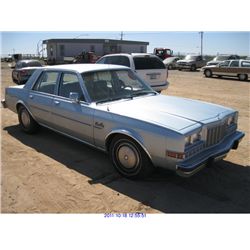 1985 - PLYMOUTH GRAN FURY