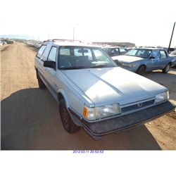 1989 - SUBARU GL WAGON