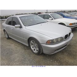 2002 - BMW 525I // SALVAGE TITLE