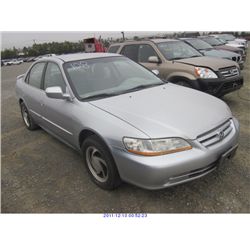 2002 - HONDA ACCORD