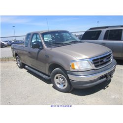 2001 - FORD F150