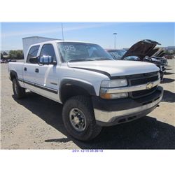 2001 - CHEVROLET SILVERADO 2500