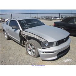 2007 - FORD MUSTANG