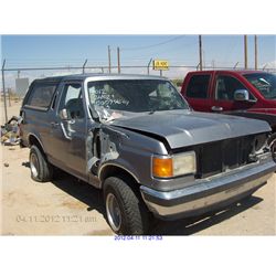 1989 - FORD BRONCO