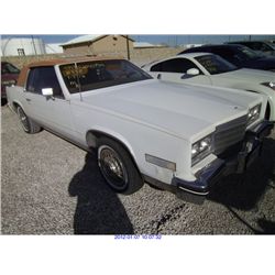 1984 - CADILLAC EL DORADO