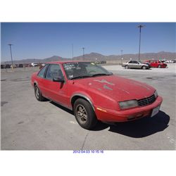 1992 - CHEVROLET BERETTA