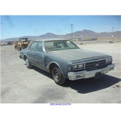 1983 - CHEVROLET IMPALA