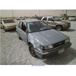 1987 - CHEVROLET SPECTRUM