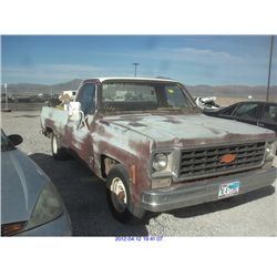 1976 - CHEVROLET CUSTOM DELUXE 10