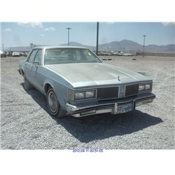 1989 - OLDSMOBILE DELTA