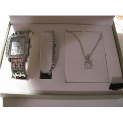 Brand New Ladies Watch with matching neck less and earrings