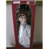 Image 1 : Collectible Porcelain Doll in Original Box