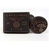 Image 1 : LOT OF 2 GERMAN NAZI WAX SEAL / RUBBER STAMPS W/ WOOD HANDLES