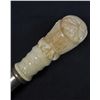 Image 2 : VINTAGE RISQUE EROTIC HAND CARVED BONE NUDE WOMAN CANE